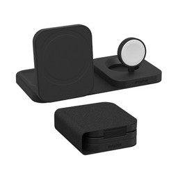 Mophie universal wireless 3-in-1 travel charger with MagSafe Global Edition (Apple Exclusive - 2024) Mophie universal wireless 3-in-1 travel charger with MagSafe Global Edition (Apple Exclusive - 2024)